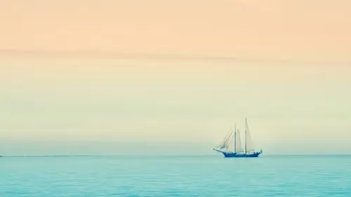 河上的小船风景摄影高清宽屏桌面壁纸高清大图预览1920x1080_风景壁纸