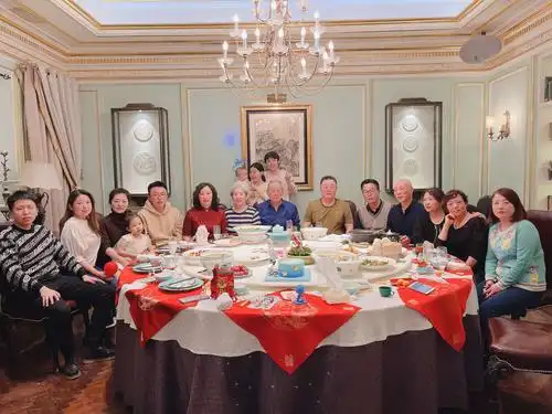 二零二零年十二月十九日我重孙一周岁生日宴席的几张照.