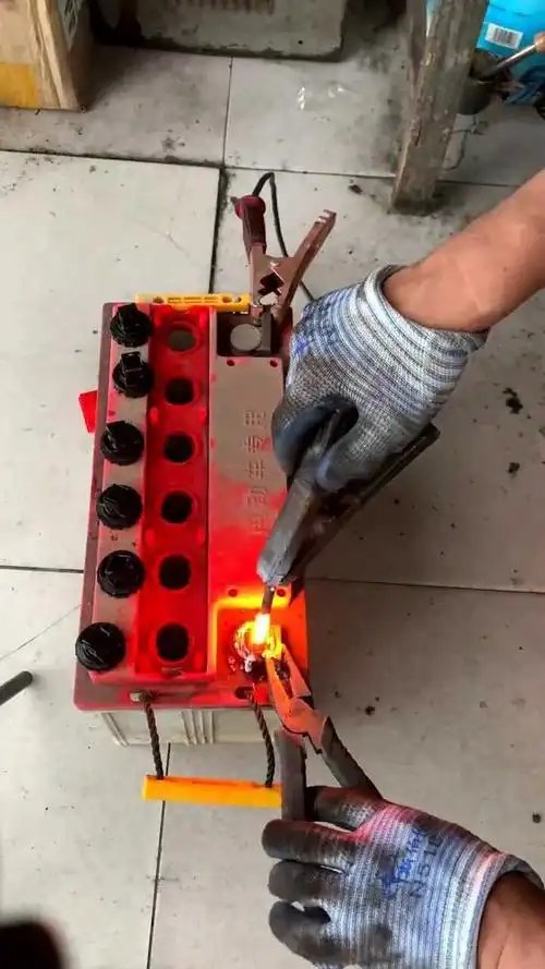 电动车水电瓶桩头修复._腾讯视频