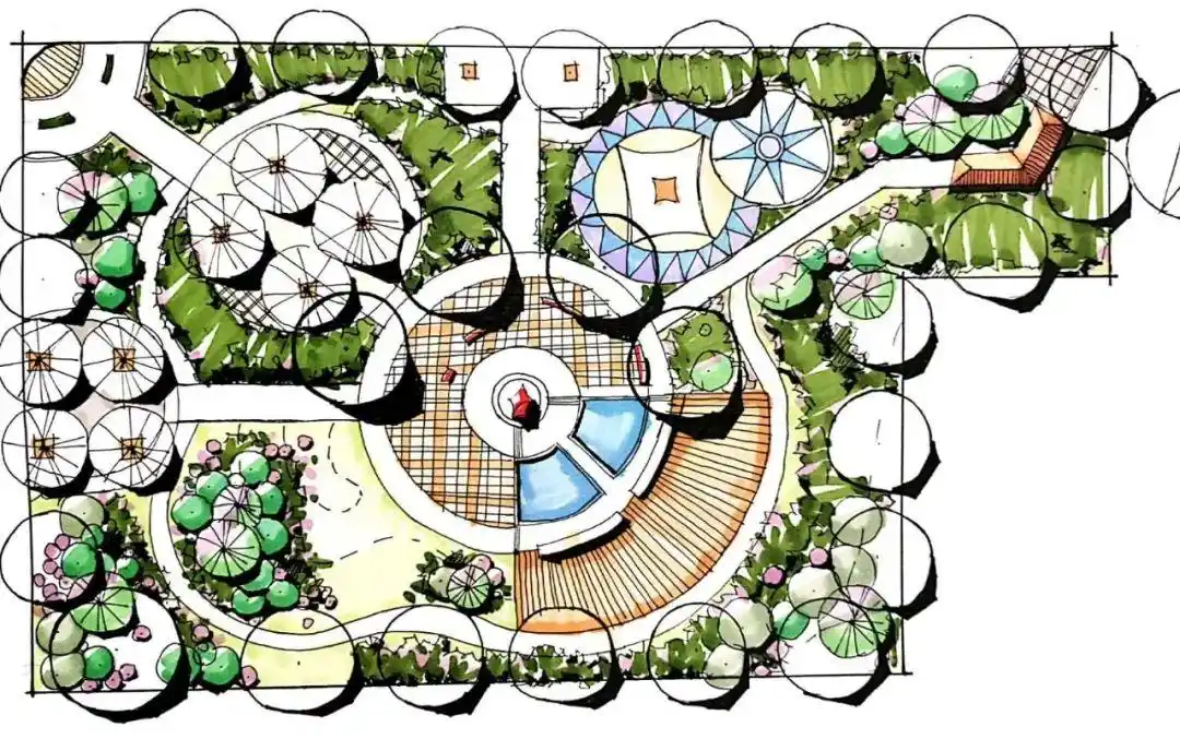 大禹手绘|园林景观快题学生作品(三)