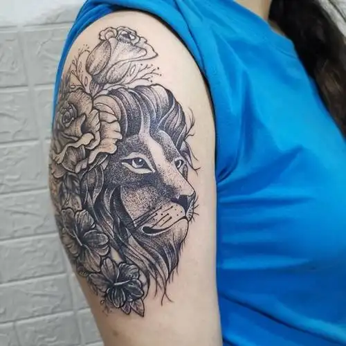 狮子座_纹身吧社区 - 纹身大咖
