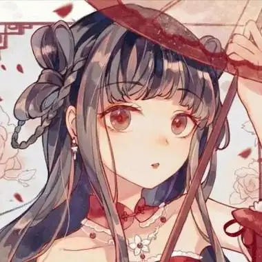 女生忧伤系古风动漫头像高清好看的丧系古风女生头像动漫图片