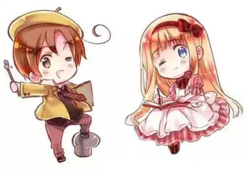 求黑塔利亚本家的《国家接吻熟练程度排位》