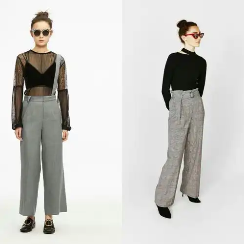 灰色裤子如何搭配上衣