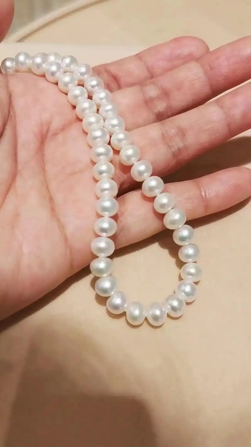 精选天然淡水珍珠项链.简约经典,送人,自戴最佳选择7-7. - 抖音