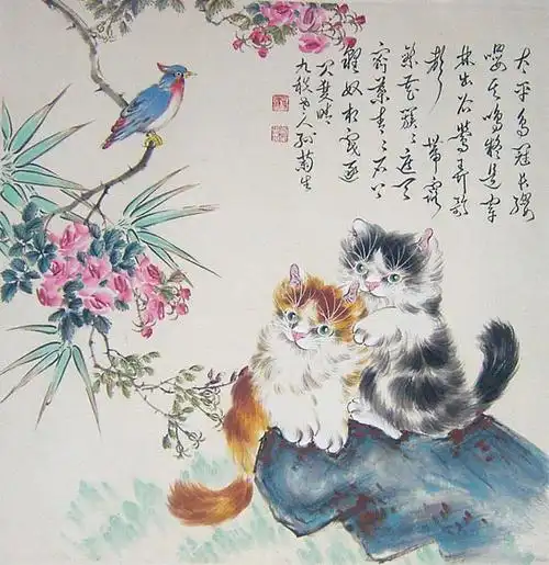 中国著名绘画大师孙菊生作品欣赏