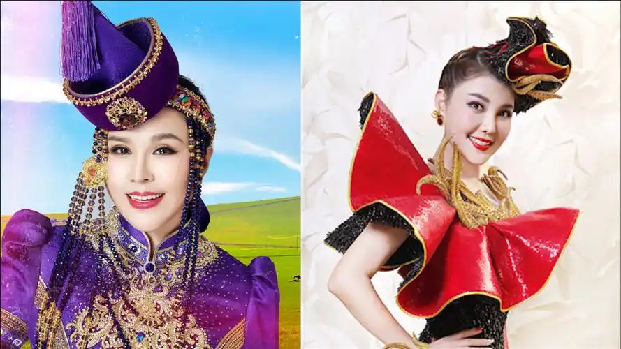 乌兰托娅和乌兰图雅唱歌大比拼:二人同唱《套马杆》,这差距太大