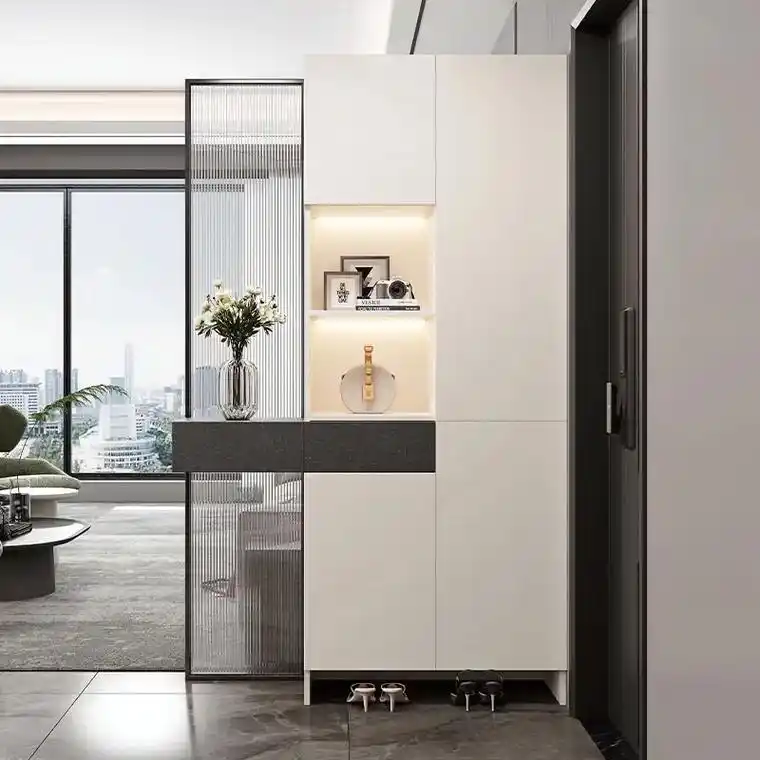 入户玄关隔断柜门口鞋柜客厅屏风柜