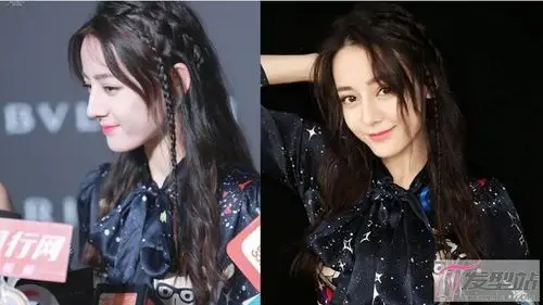 迪丽热巴发型编发扎法教学完美复制迪丽热巴激美的四个造型