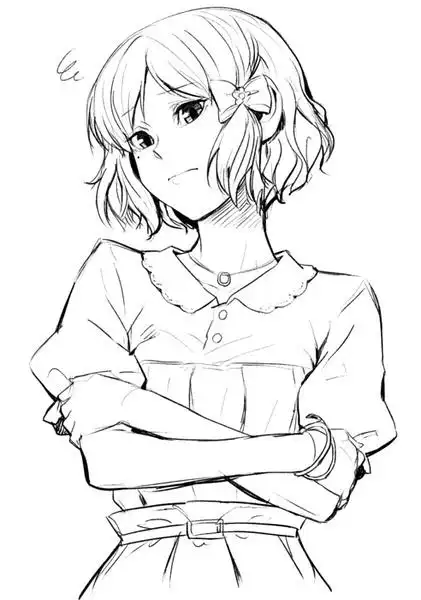 全身漫画卡通人物绘画 平面 灵感 素材  二次元@冒险家的旅程か★素描