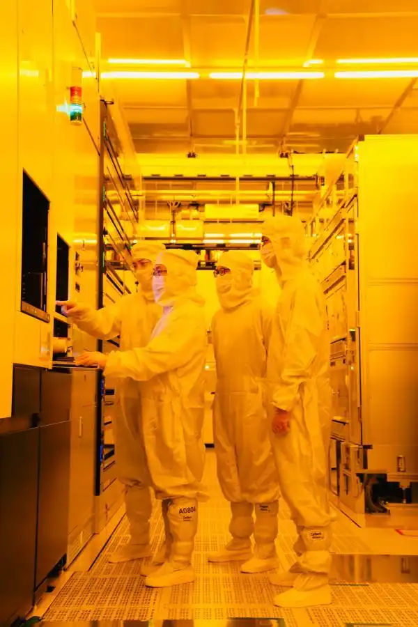 位于中新广州知识城的粤芯芯片项目是广东省唯一一条量产的12英寸晶圆