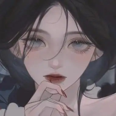 高级头像ins质感女动漫图片