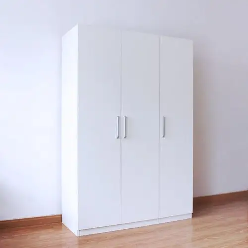 【百意空间】现代简约衣柜 储物柜 收纳柜柜子板式衣柜 衣橱 三门衣柜