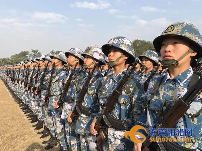 沙角部队训练基地举行新兵训练成果展示活动(3/21)