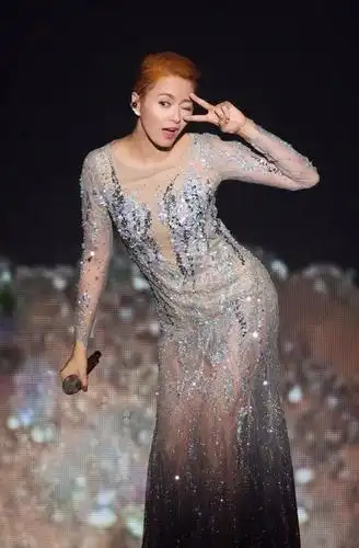 梁咏琪 模特身材秀美腿 穿上透视装隐约可见