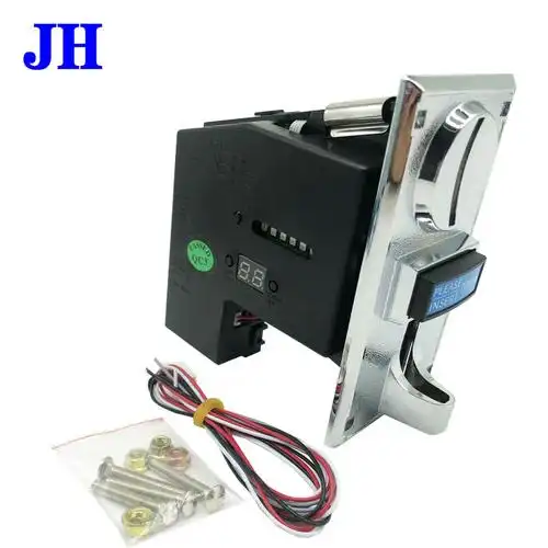 锌合金投币器自动售卖机多币值一元五角记忆型投币器多面值投币器