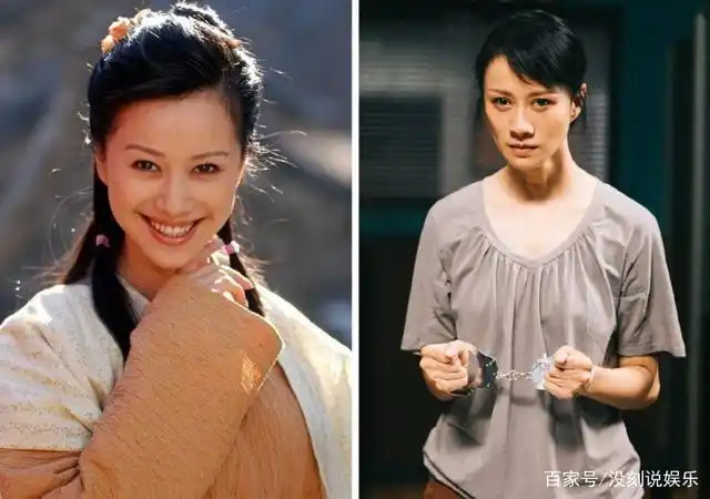 42岁倪虹洁身材一如既往黑衣黑裤腰细腿长身高比例特优越