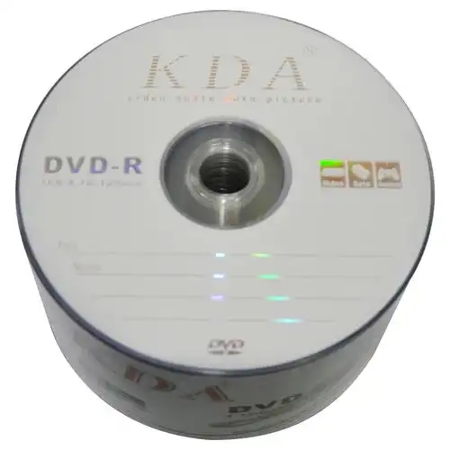 dvd光盘dvd-r刻录光盘光碟dvd r刻录盘kda空白光盘 50片包邮4.7g