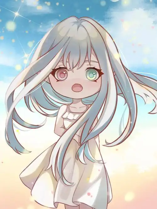 q版可爱人物插画绘画过程零基础学q版