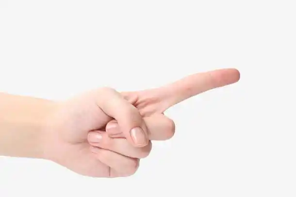 一个手指头免抠素材免费下载