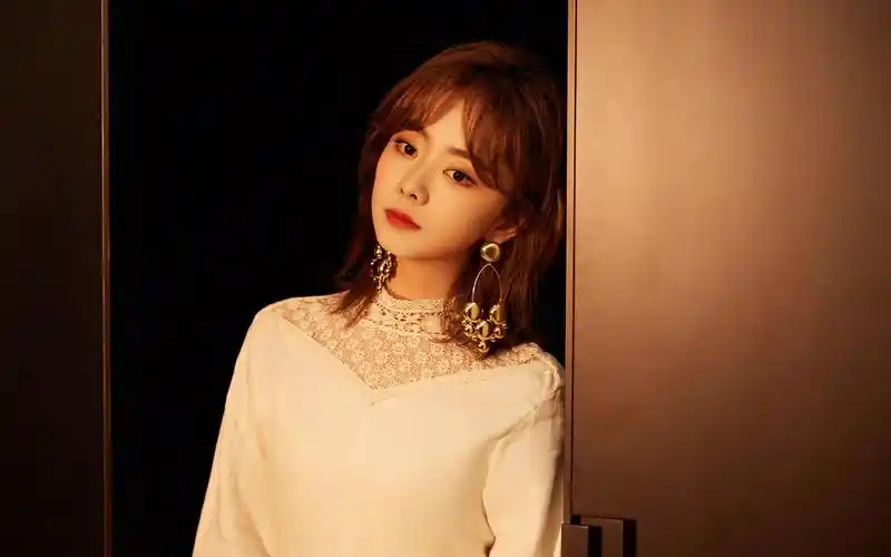 谭松韵时髦优雅高清桌面壁纸