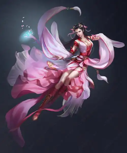 十分好看的仙里仙气儿的 国人画师li miao原画cg作品-原画插画-cg自学