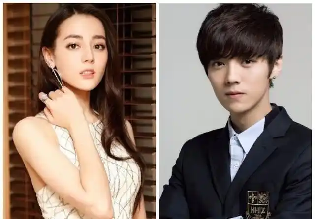 迪丽热巴出席某活动,被问鹿晗恋情是否有送祝福,热巴一脸尴尬