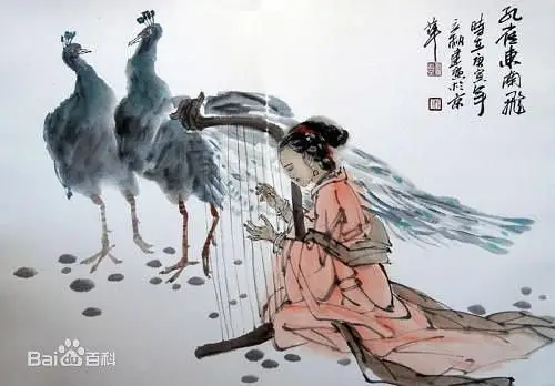 孔雀东南飞汉末建安中,庐江府小吏焦仲卿妻刘氏,为仲卿母所遣,自誓不