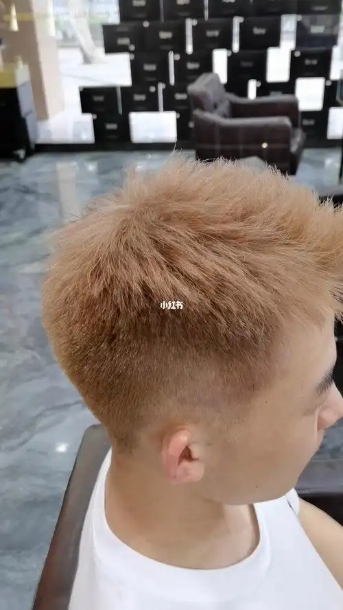 男士短发潮色