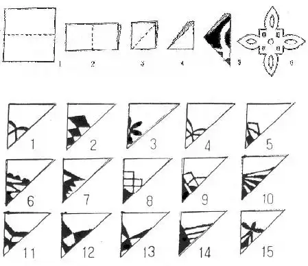 步骤正七角星画法正七角星有几种七角星剪纸五角形折剪法将正方形纸