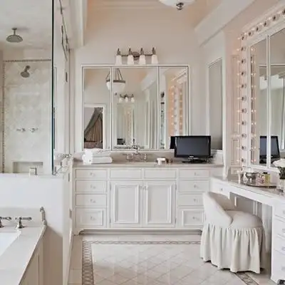 欧式风格化妆间装修效果图2018最新图片