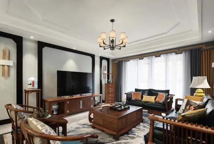 雅居乐265平新中式风格实景图