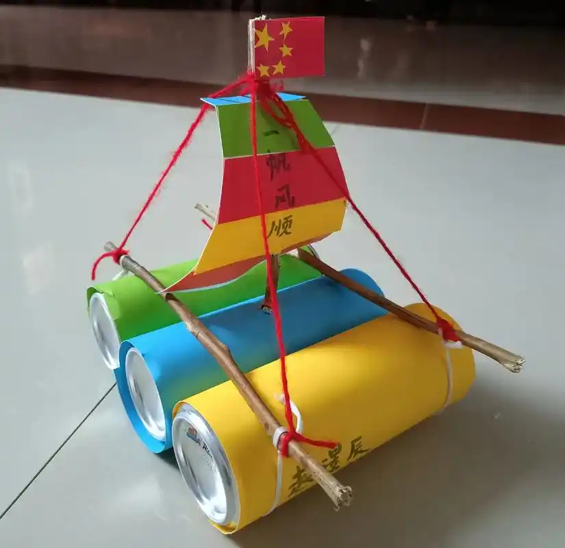 老师布置的作业越来越有难度了 这周的手工作业是废旧材料制作小 - 抖