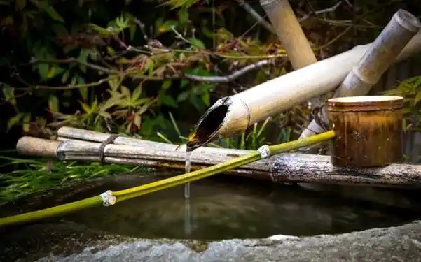 庭院里那些禅意的竹喷泉