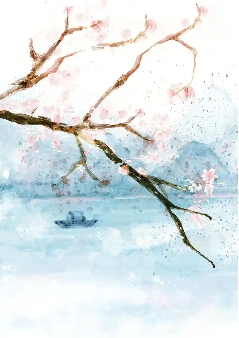 烟雨梦江南,江南梦中忆烟雨#古风 #插画 #壁纸 #proc - 抖音