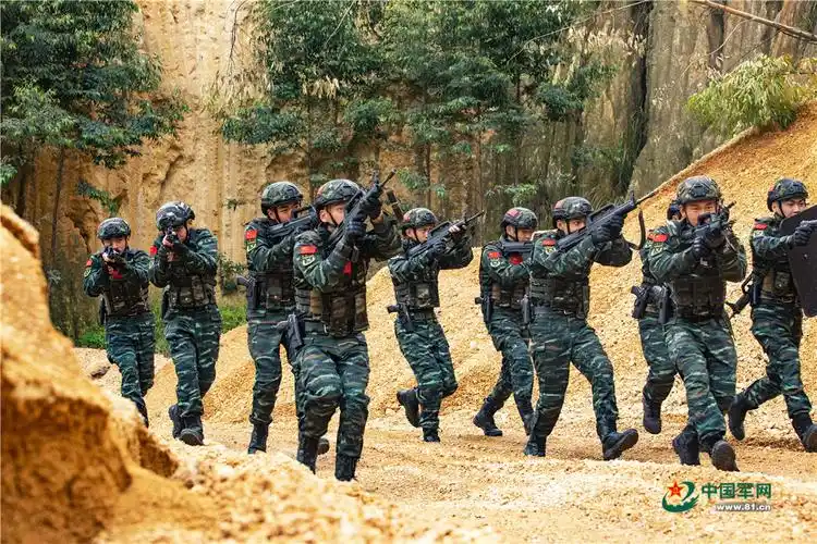 快速出击!武警特战队员捕歼战斗演练敌情不断