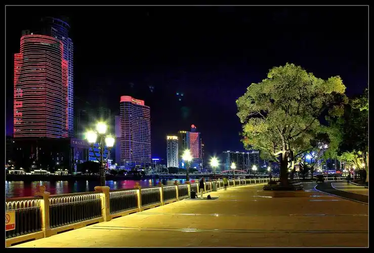 宁波老外滩夜景