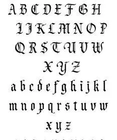 哥特字体在线生成器哥特字体在线转换