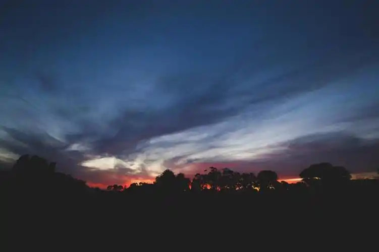 日落,风光,天空,晚上,黄昏,多彩,景观