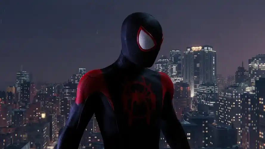 漫威蜘蛛侠 人物模型 逼真的迈尔斯套装 截图