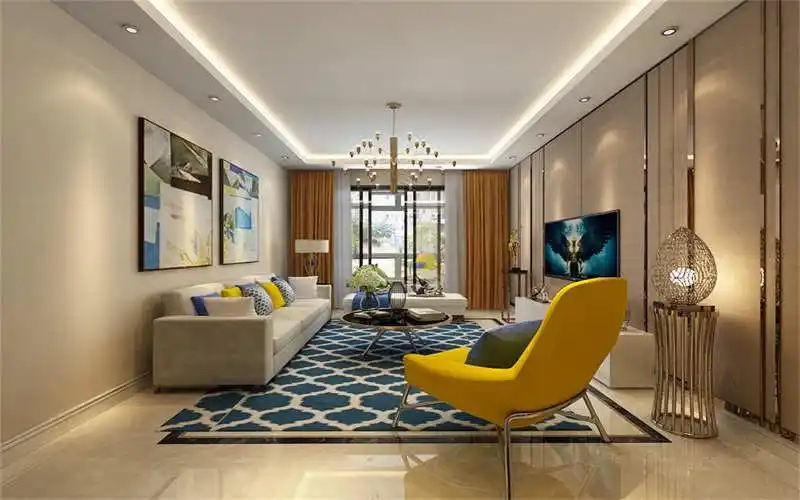 90平米新房子装修现代风格全屋温馨漂亮特适合年轻人审美