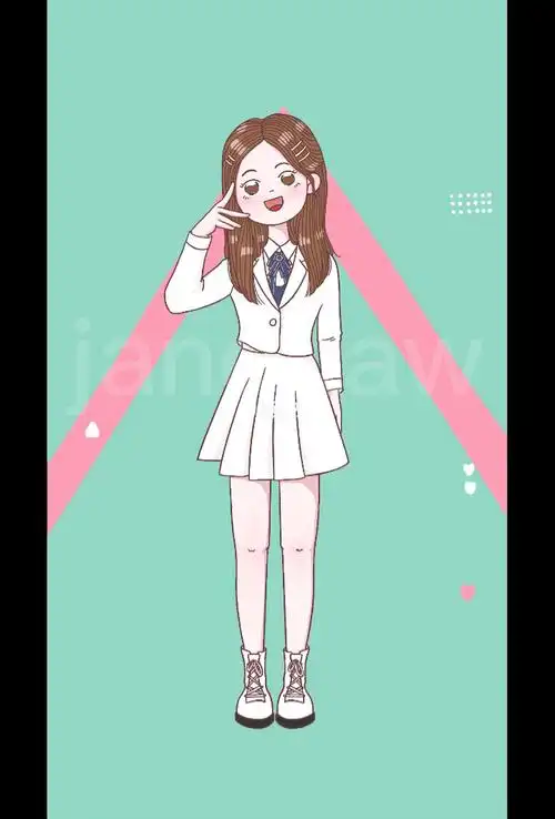 原创硬糖少女303陈卓璇卡通造型