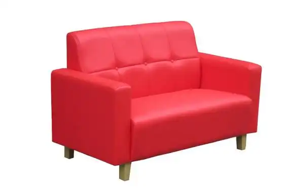 碧玉思-皮沙发 红色 二人座 七色可选