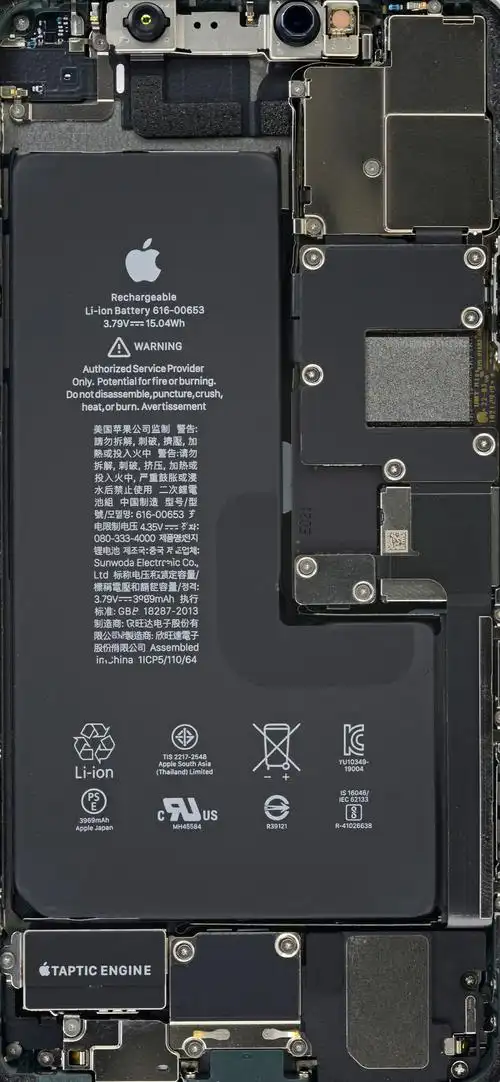 壁纸汇 | iphone 11 系列内部结构及 x 光透视图(全尺寸)壁纸
