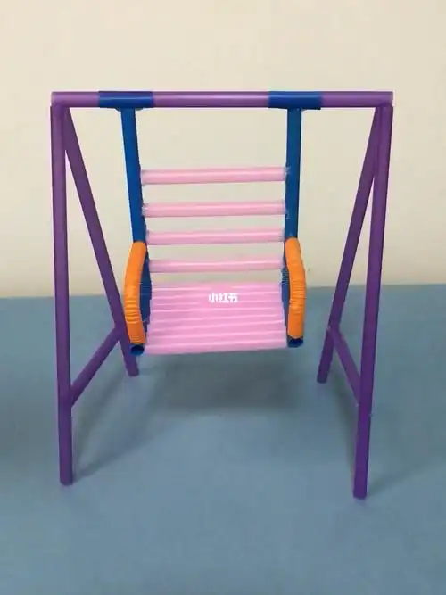 周末在家用吸管做个秋千玩玩吧04