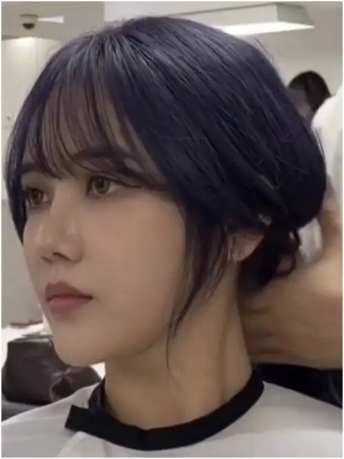 轻薄法式刘海超仙刘海