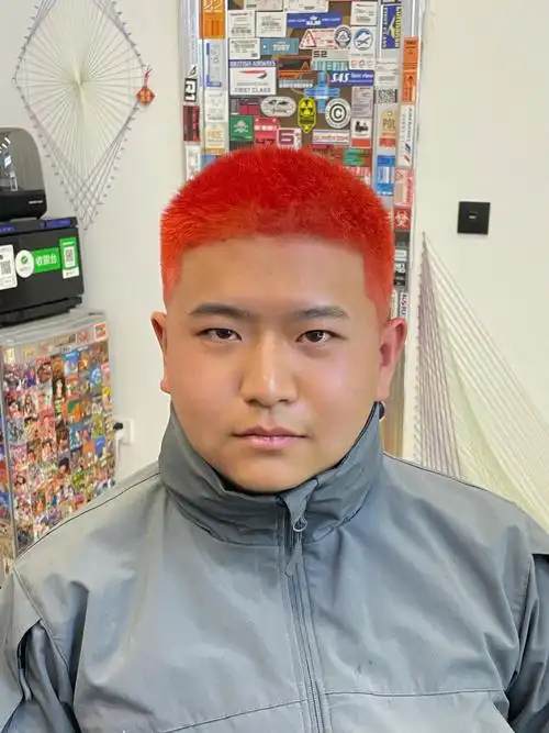 樱木花道同款画染寸头