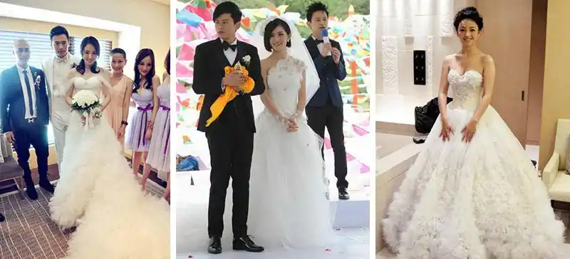 董璇,罗海琼,谢娜都曾穿过兰玉设计的婚纱从兰玉的设计上可以看出