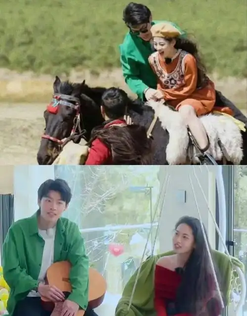 董子健带女儿外出聚餐