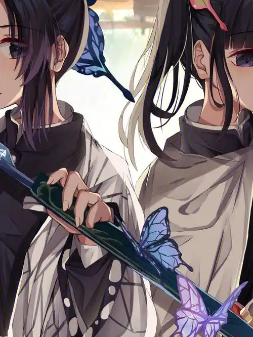 鬼灭之刃无水印壁纸丨蝴蝶姐妹丨